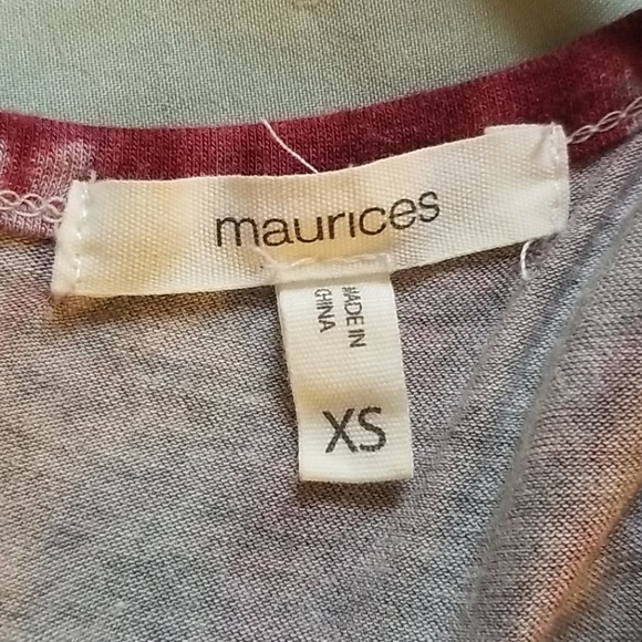 Maurices Red and White Land of the Free Tank Top - Picture 3 of 4
